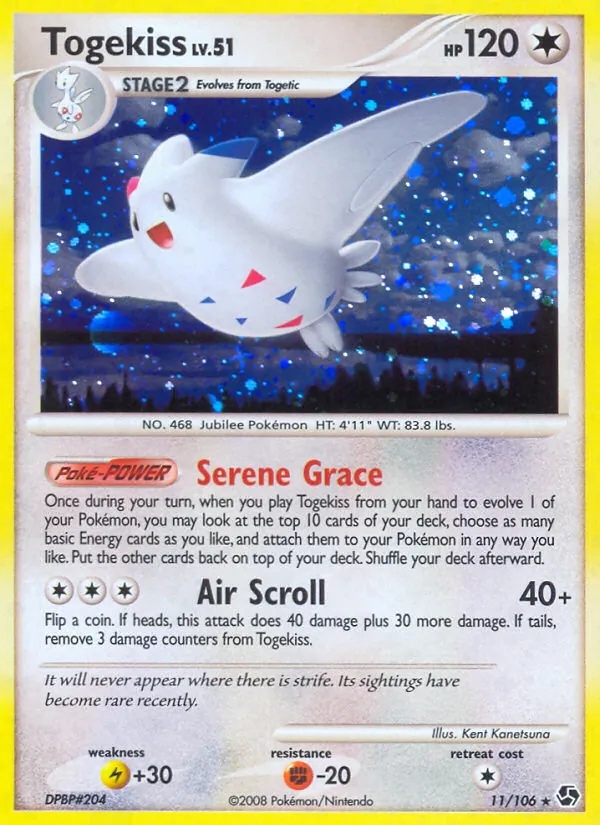 Togekiss #11 – Great Encounters card