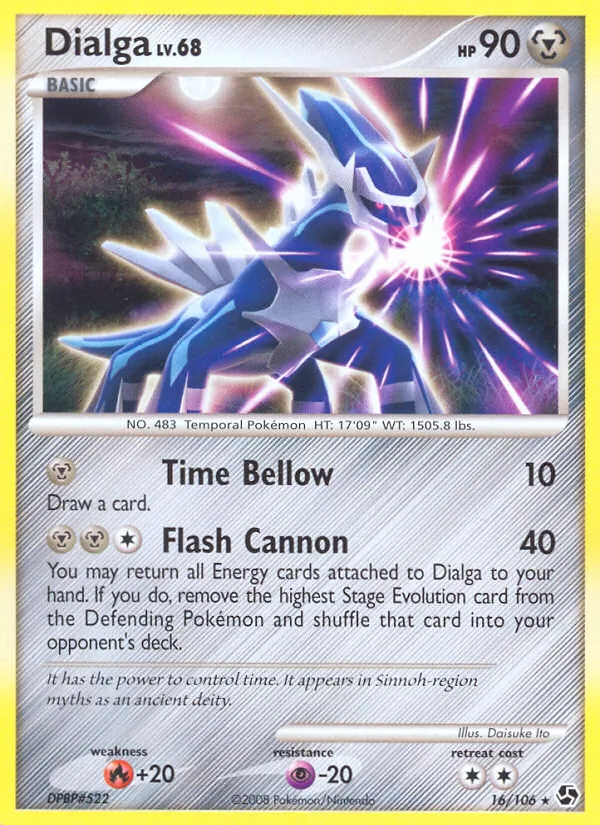 Dialga #16 – Great Encounters card