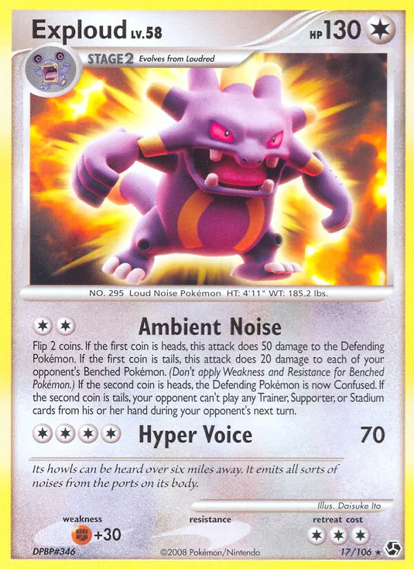 Exploud #17 – Great Encounters card