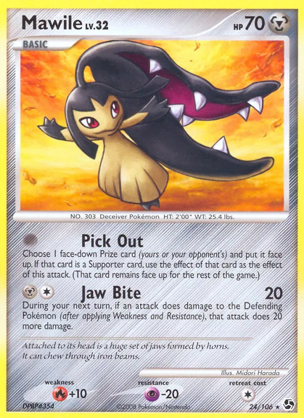 Mawile #24 – Great Encounters card