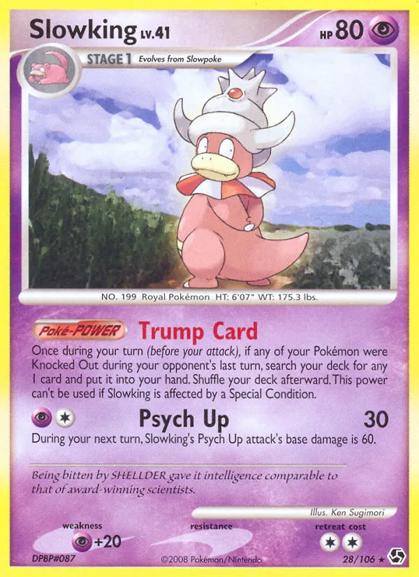 Slowking #28 – Great Encounters card