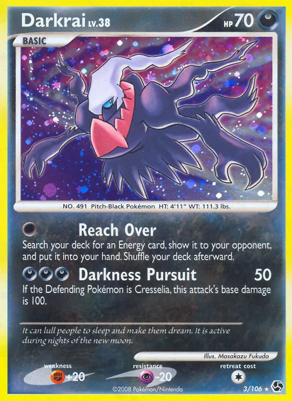 Darkrai #3 – Great Encounters card