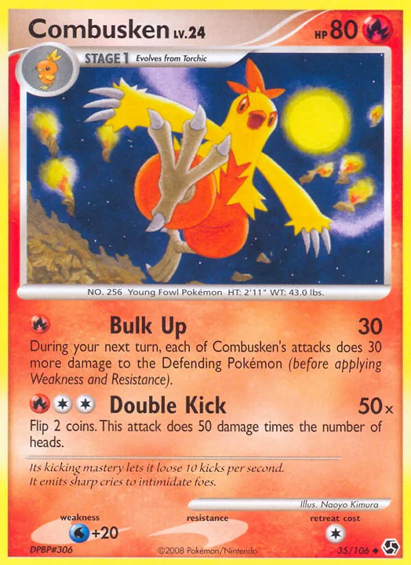 Combusken #35 – Great Encounters card