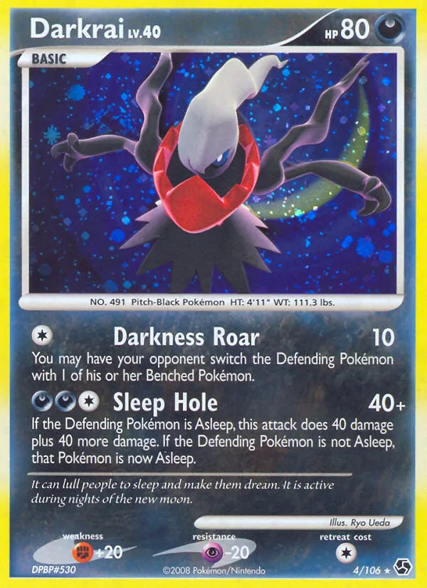 Darkrai #4 – Great Encounters card