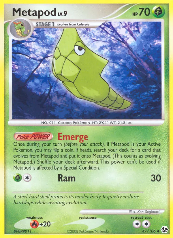 Metapod #47 – Great Encounters card