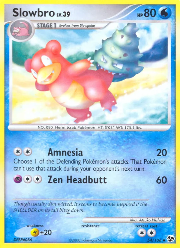 Slowbro #54 – Great Encounters card