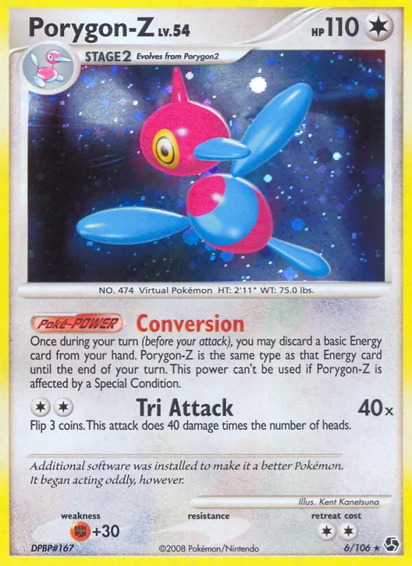 Porygon-Z #6 – Great Encounters card