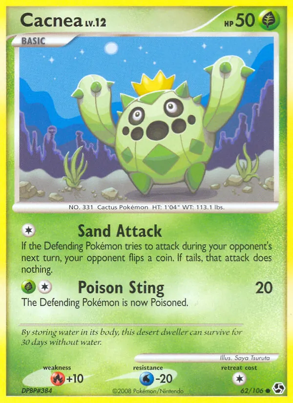 Cacnea #62 – Great Encounters card