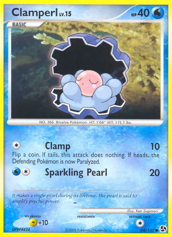 Clamperl #64 – Great Encounters card