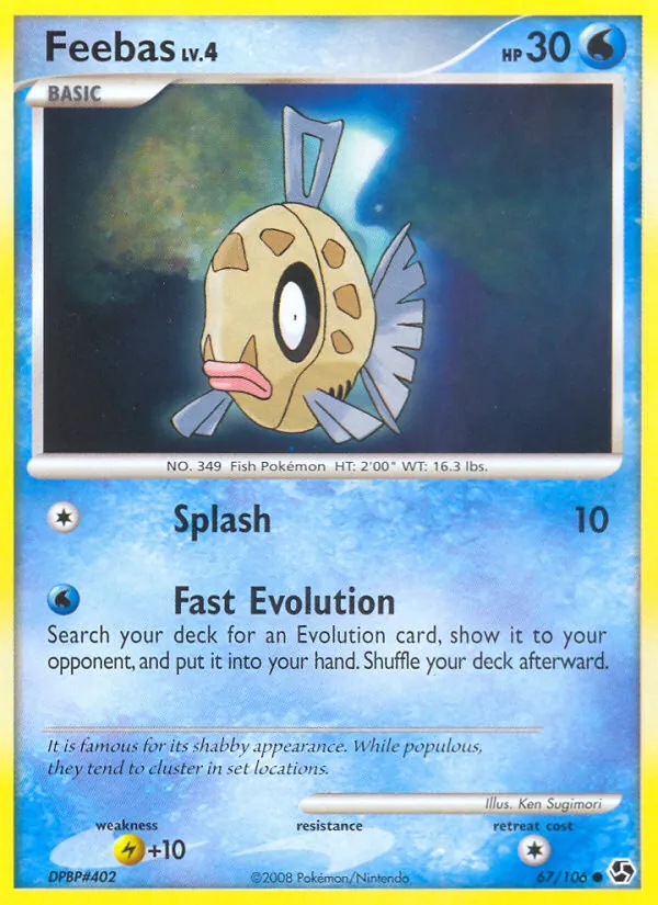 Feebas #67 – Great Encounters card