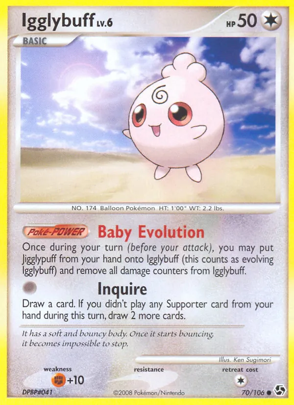 Igglybuff #70 – Great Encounters card