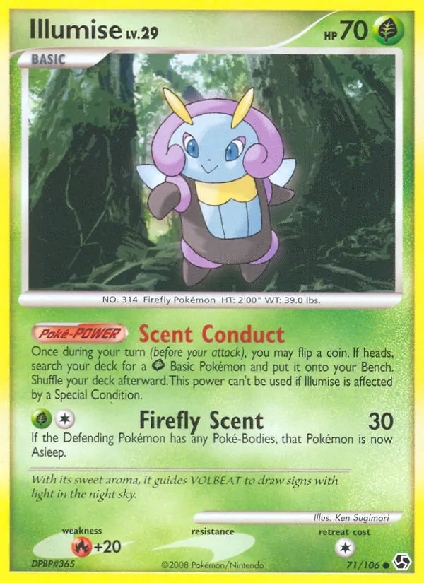 Illumise #71 – Great Encounters card