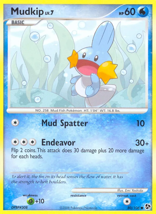 Mudkip #80 – Great Encounters card
