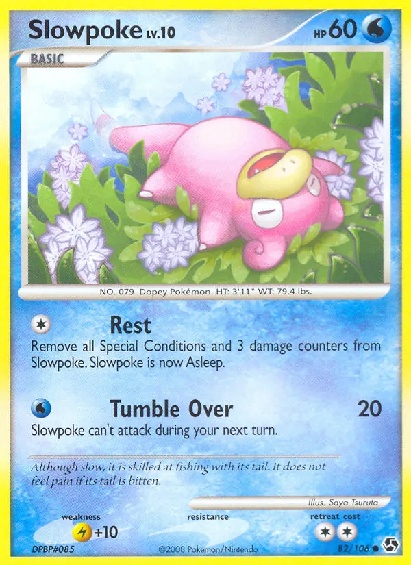 Slowpoke #82 – Great Encounters card