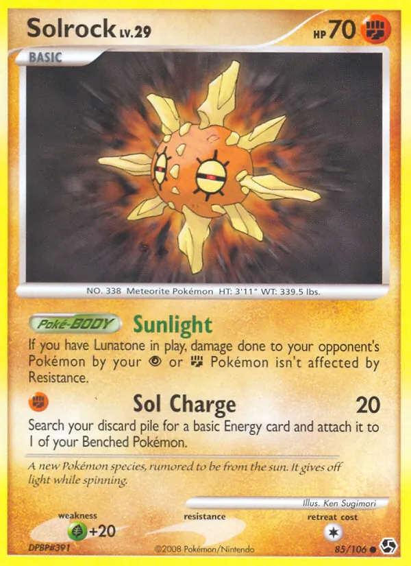 Solrock #85 – Great Encounters card