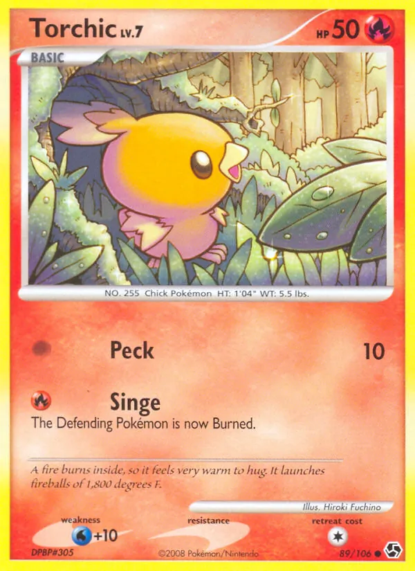 Torchic #89 – Great Encounters card