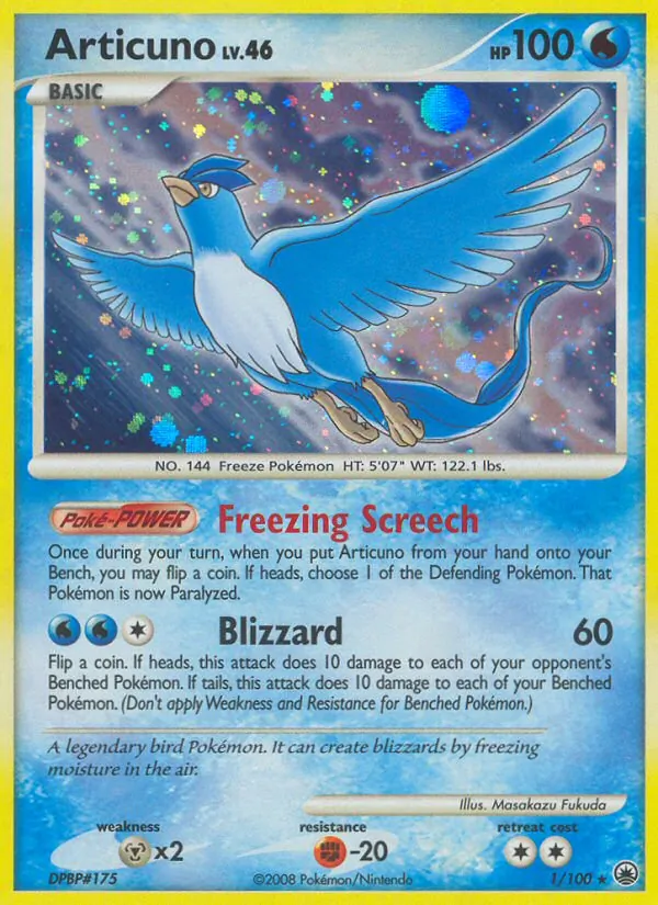 Articuno #1 – Majestic Dawn card