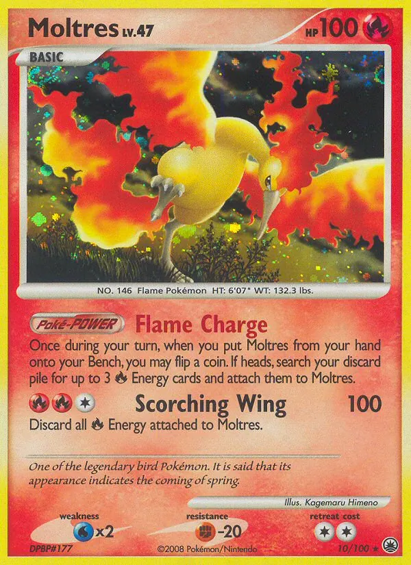 Moltres #10 – Majestic Dawn card