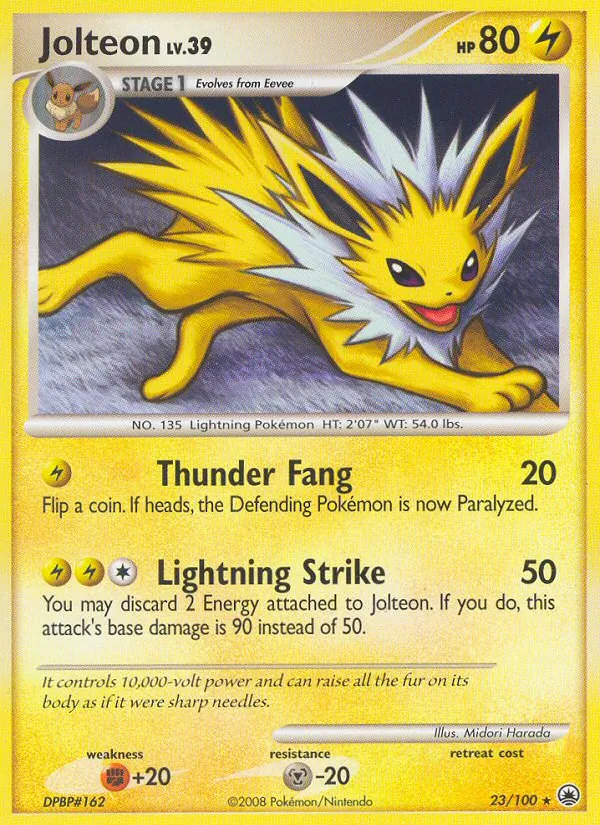 Jolteon #23 – Majestic Dawn card