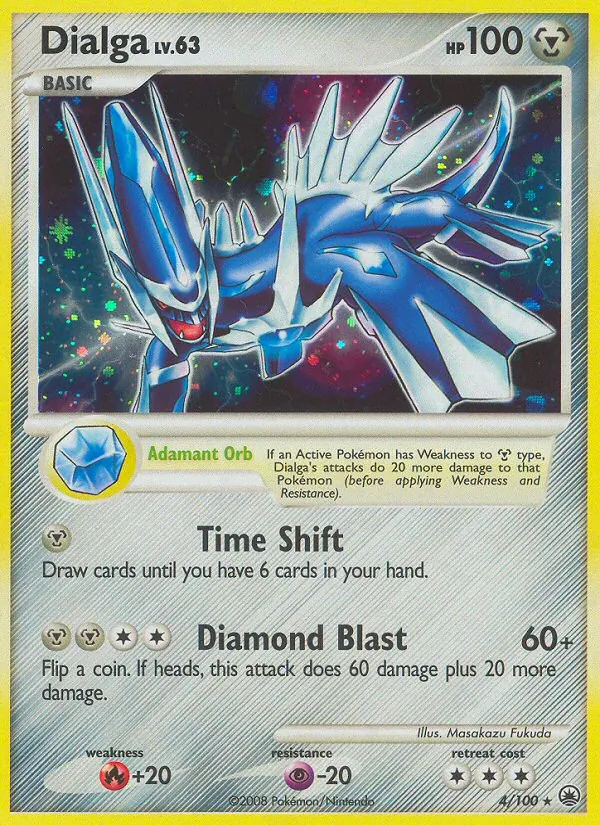 Dialga #4 – Majestic Dawn card