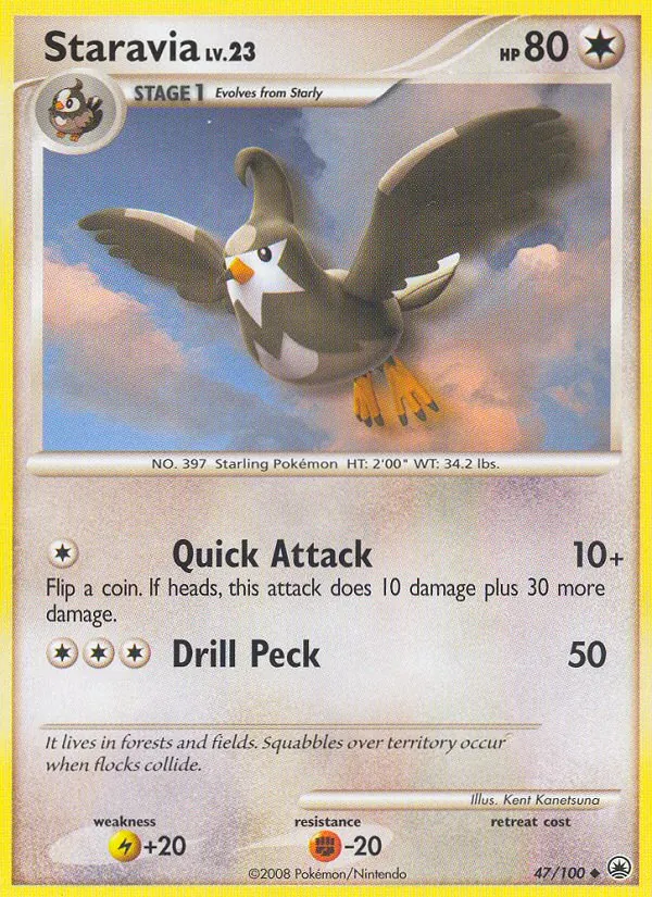 Staravia #47 – Majestic Dawn card
