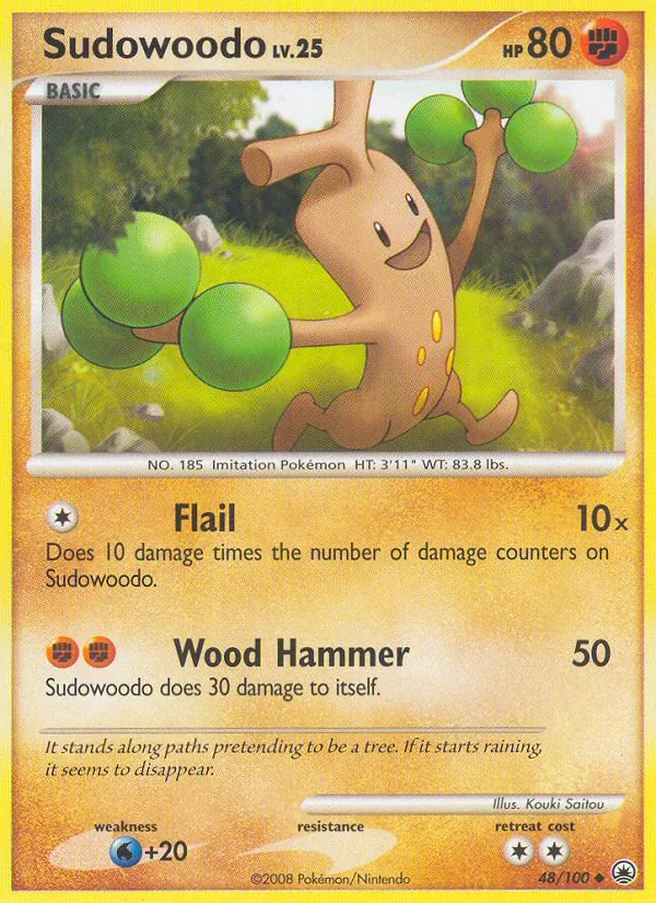 Sudowoodo #48 – Majestic Dawn card