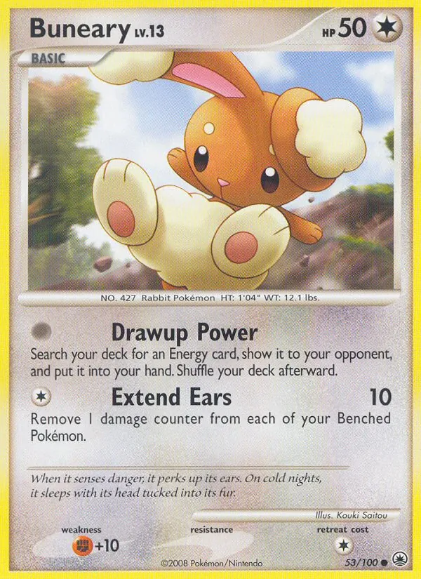 Buneary #53 – Majestic Dawn card