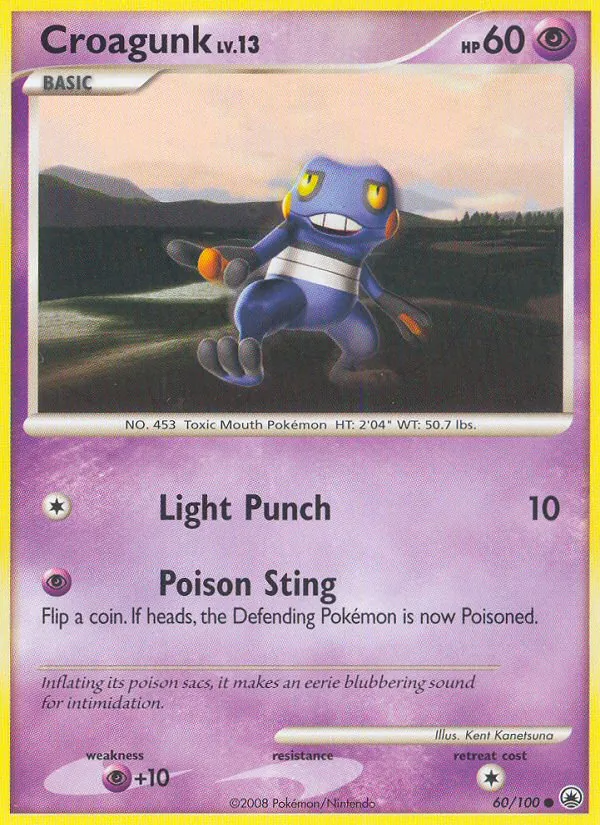 Croagunk #60 – Majestic Dawn card