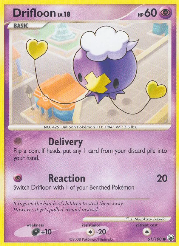 Drifloon #61 – Majestic Dawn card