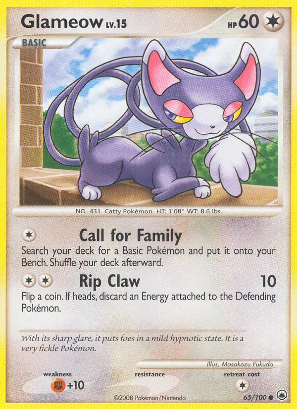 Glameow #65 – Majestic Dawn card