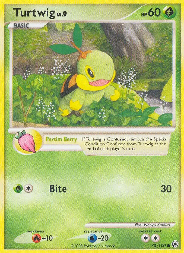 Turtwig #78 – Majestic Dawn card