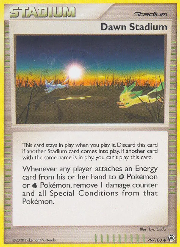 Dawn Stadium #79 – Majestic Dawn card