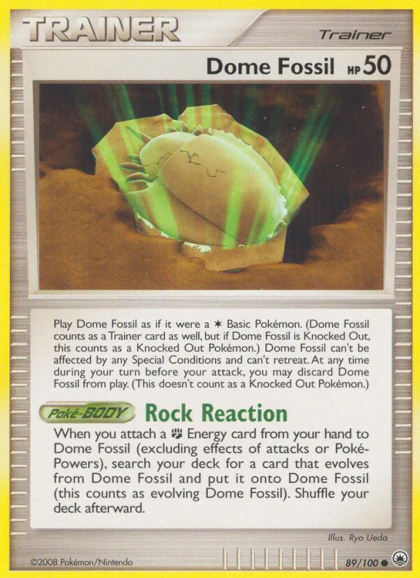 Dome Fossil #89 – Majestic Dawn card