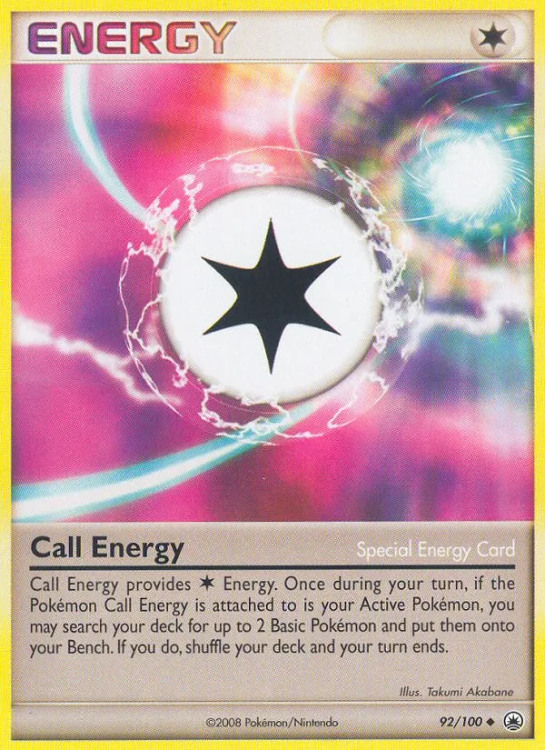 Call Energy #92 – Majestic Dawn card