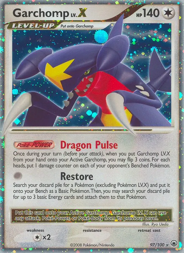 Garchomp #97 – Majestic Dawn card