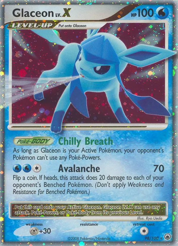 Glaceon #98 – Majestic Dawn card