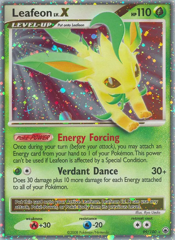 Leafeon #99 – Majestic Dawn card