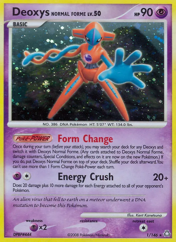 Deoxys Normal Forme #1 – Legends Awakened card