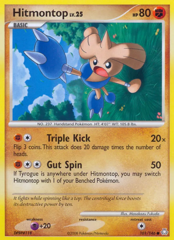 Hitmontop #101 – Legends Awakened card