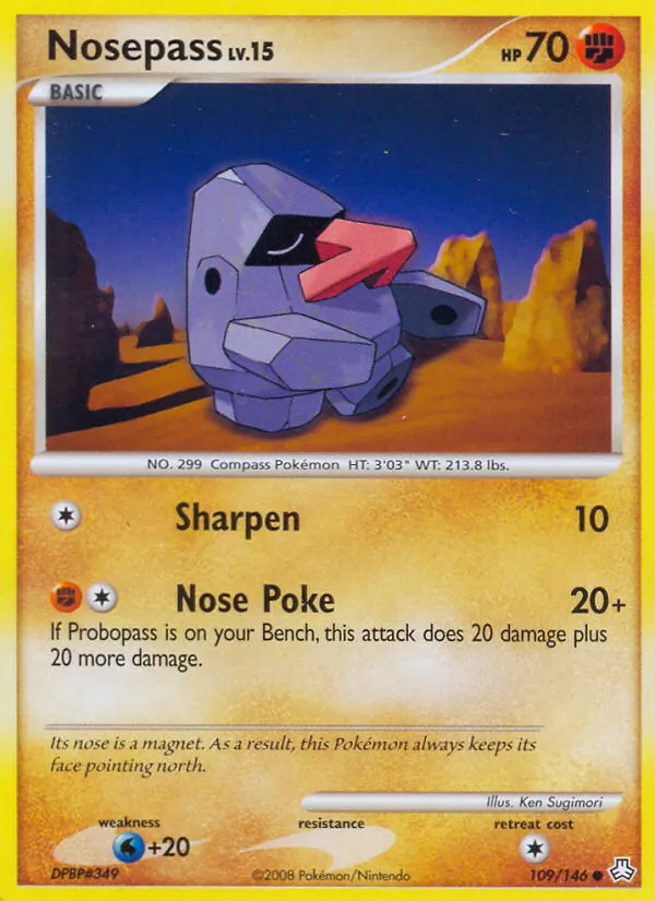 Nosepass #109 – Legends Awakened card