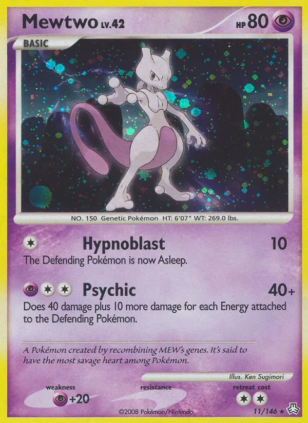 Mewtwo #11 – Legends Awakened card