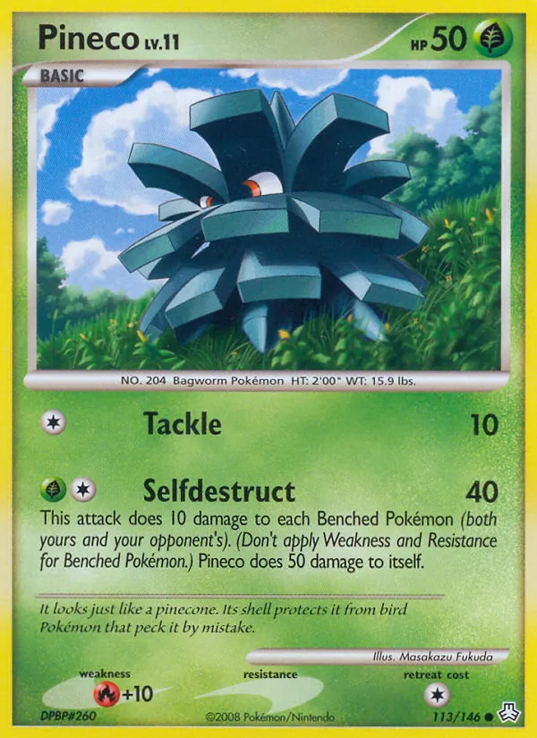 Pineco #113 – Legends Awakened card