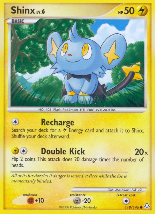 Shinx #118 – Legends Awakened card