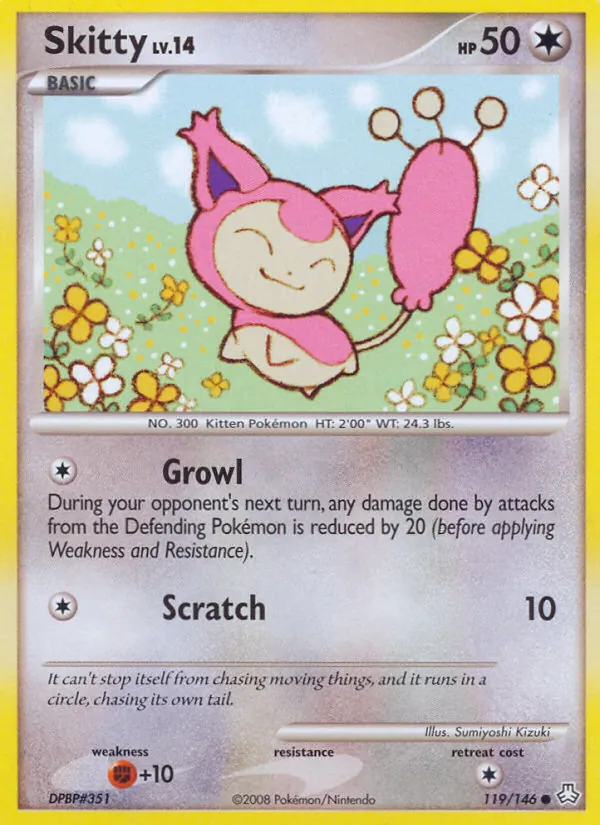 Skitty #119 – Legends Awakened card