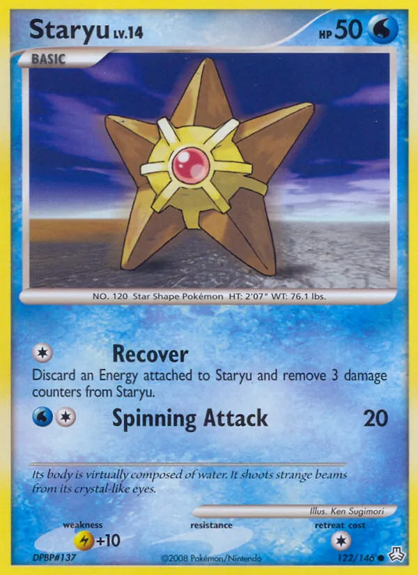 Staryu #122 – Legends Awakened card