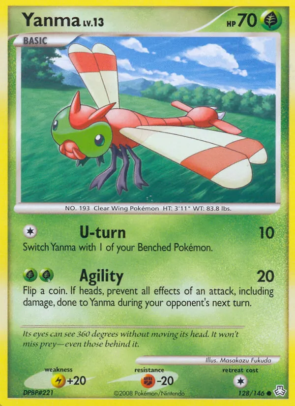 Yanma #128 – Legends Awakened card