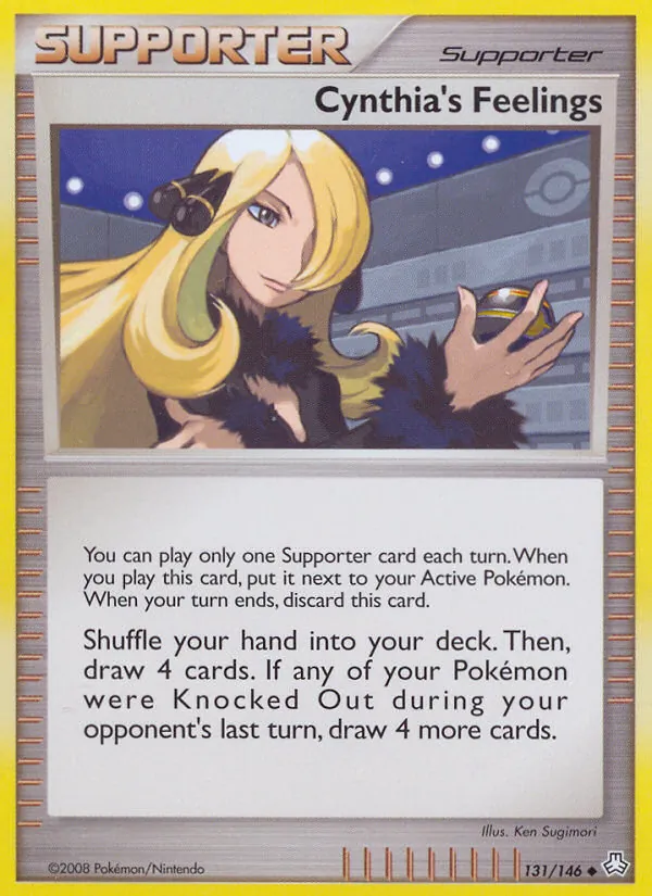 Cynthia's Feelings #131 – Legends Awakened card