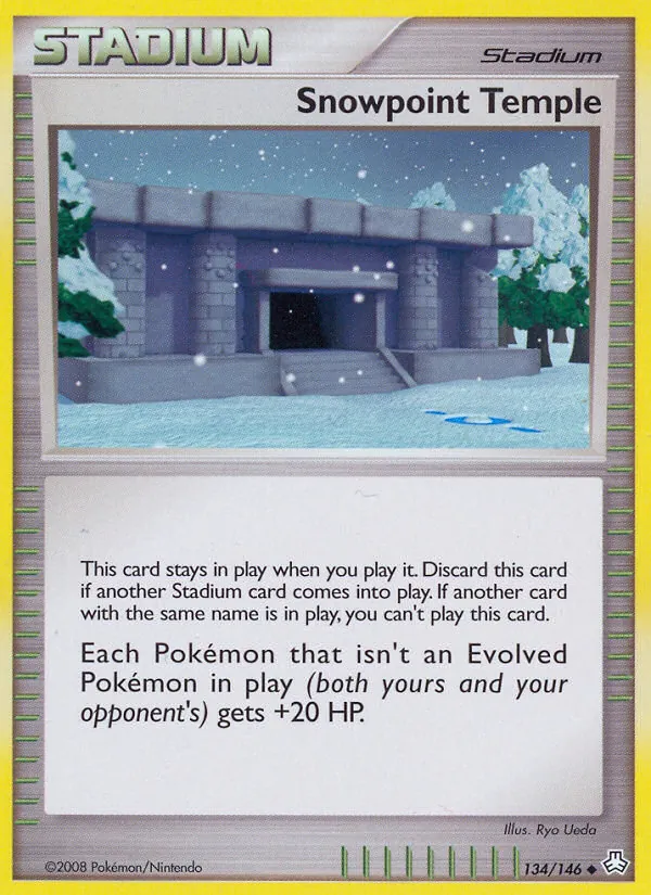 Snowpoint Temple #134 – Legends Awakened card