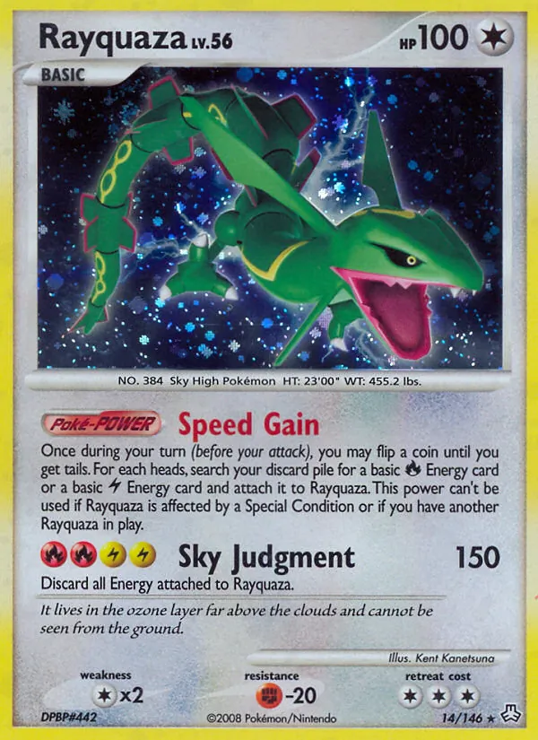 Rayquaza #14 – Legends Awakened card
