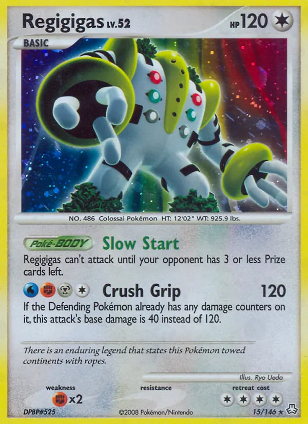 Regigigas #15 – Legends Awakened card